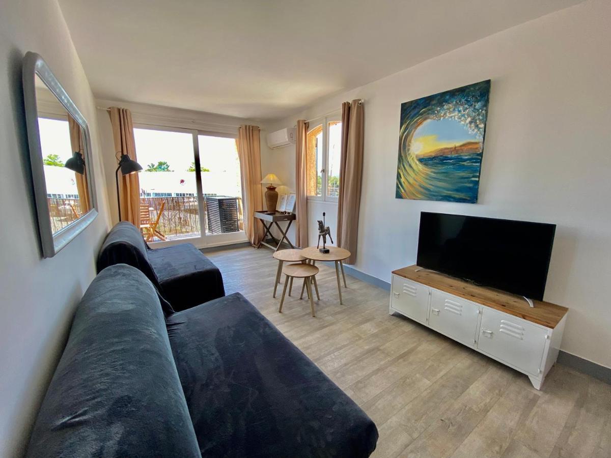 Marinesappartement-2Min Plage, Acces Direct Port Cogolin Exterior foto